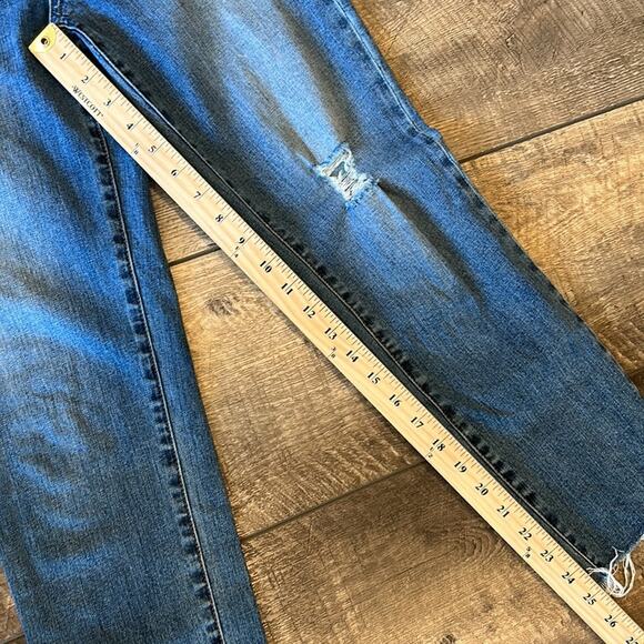 STS BLUE Cara Straight Leg Distressed Ankle Length Jeans 26 - Picture 4 of 7